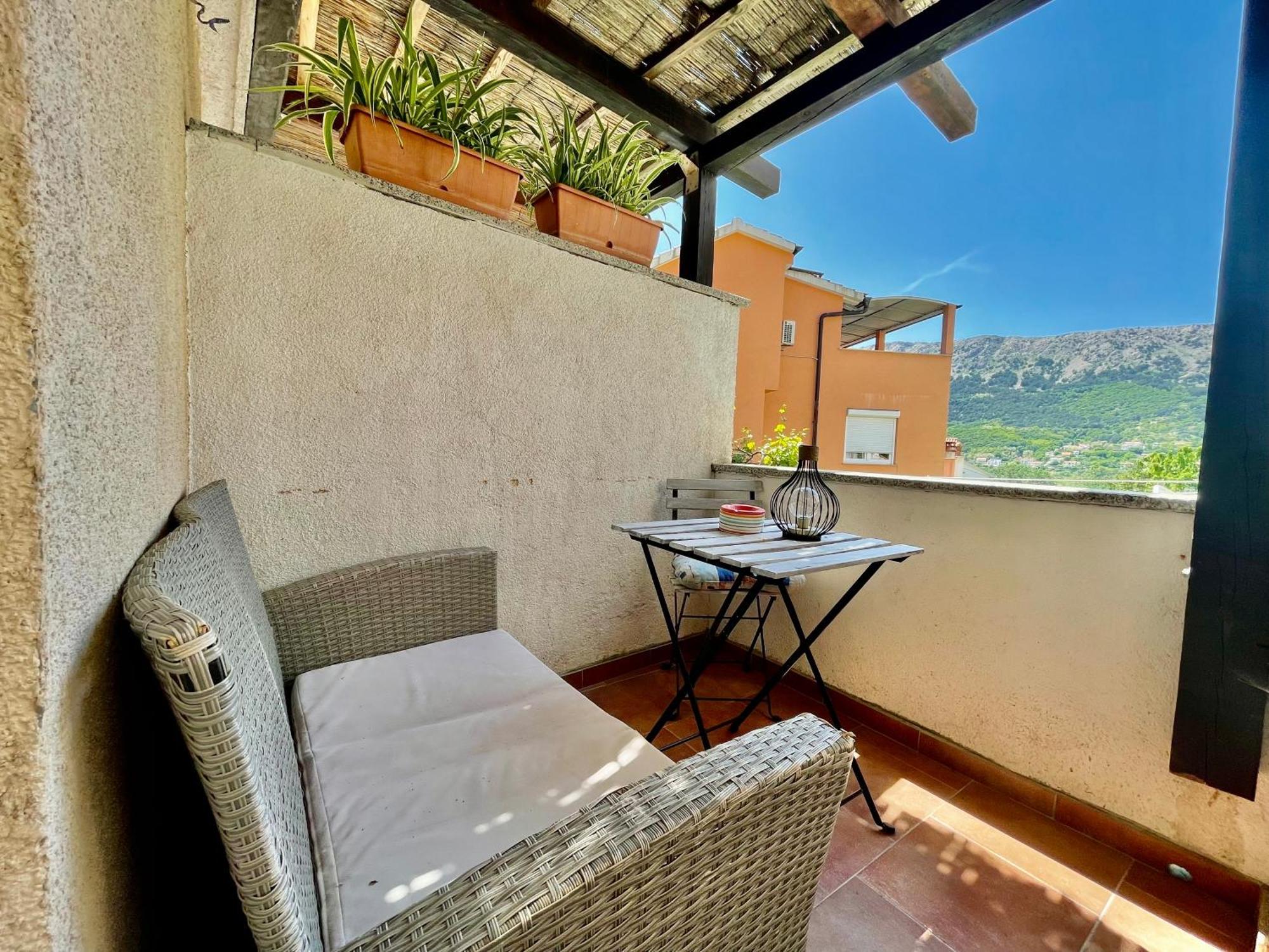 Apartments Rome Baška Pokoj fotografie